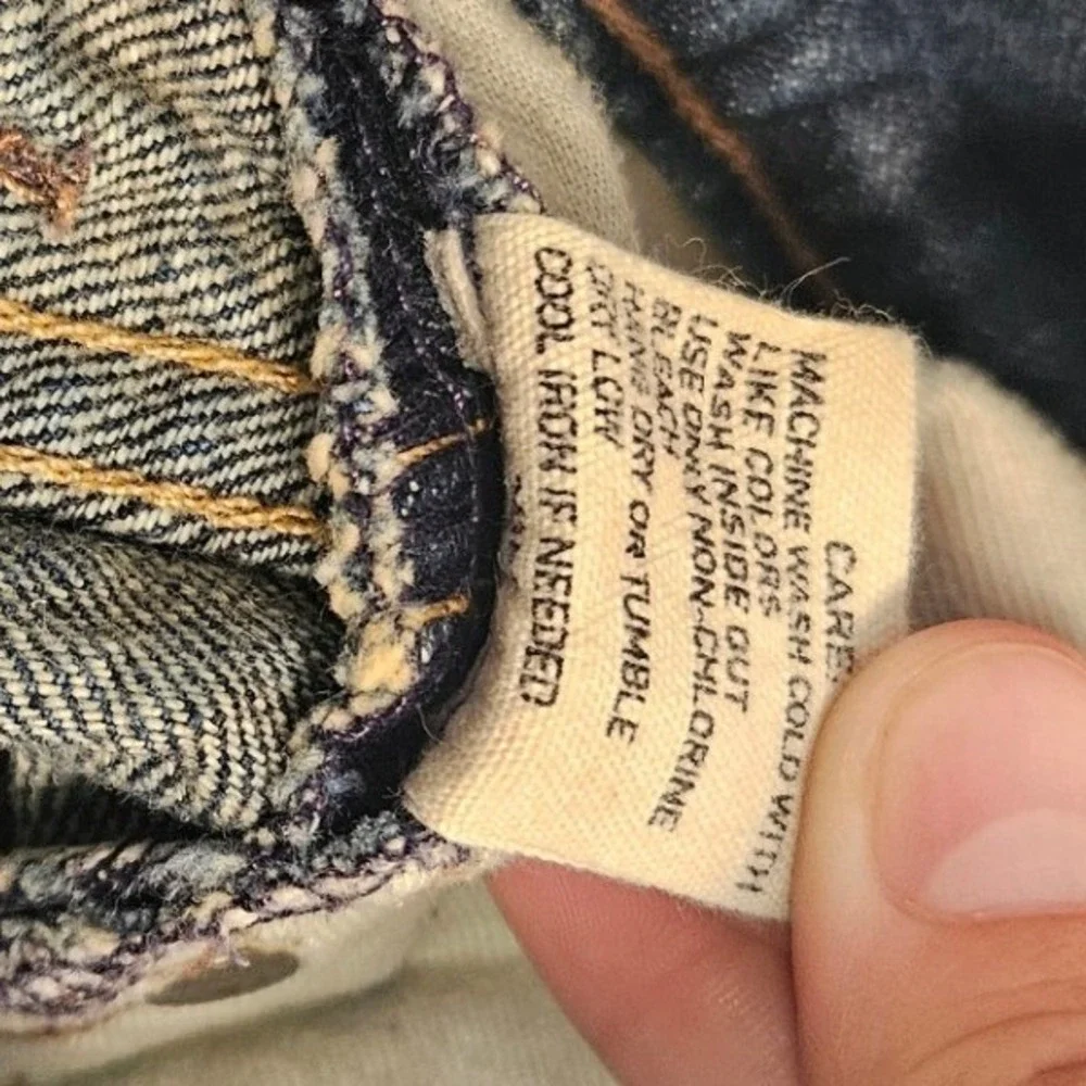 Vintage Y2K Polo Ralph Lauren Mens Straight Leg Medium Wash Jeans 35x32